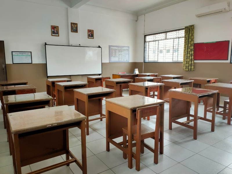 Ruang Kelas Nyaman SDN 4 Ganung Kidul